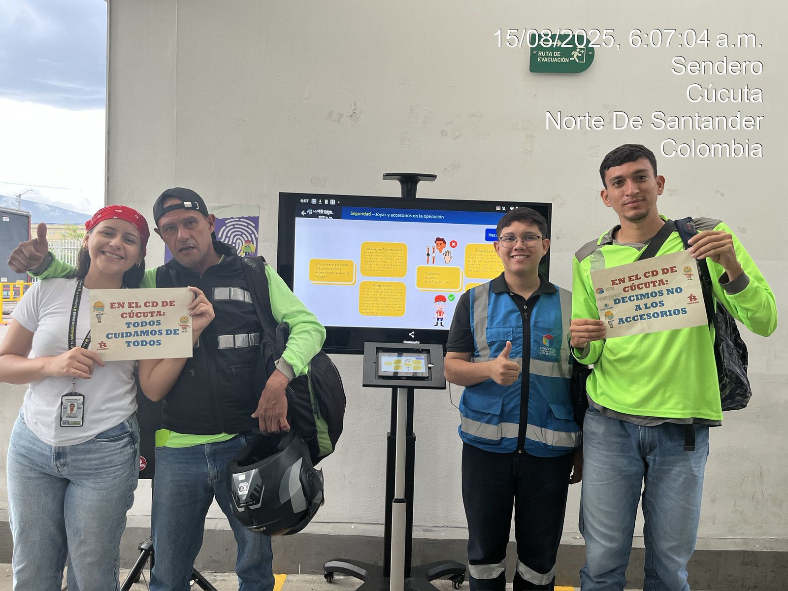 Evidencia de capacitación